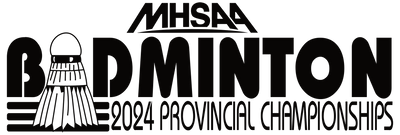 2023-2024 MHSAA Badminton Provincial Championships by Zone 7