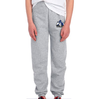 Closed Bottom Sweatpants - Oxford - Shown with École Guyot Logo 1