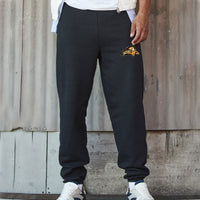 Closed Bottom Sweatpants - Black