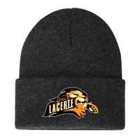 Cuff Toque - Black Heather