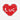  "Luc" Heart logo Sticker
