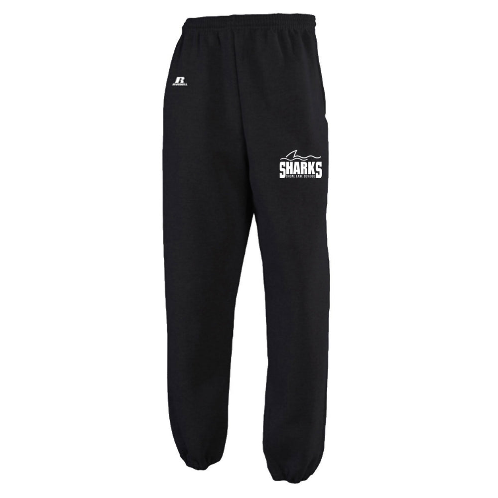 Closed Bottom Sweatpants - Black