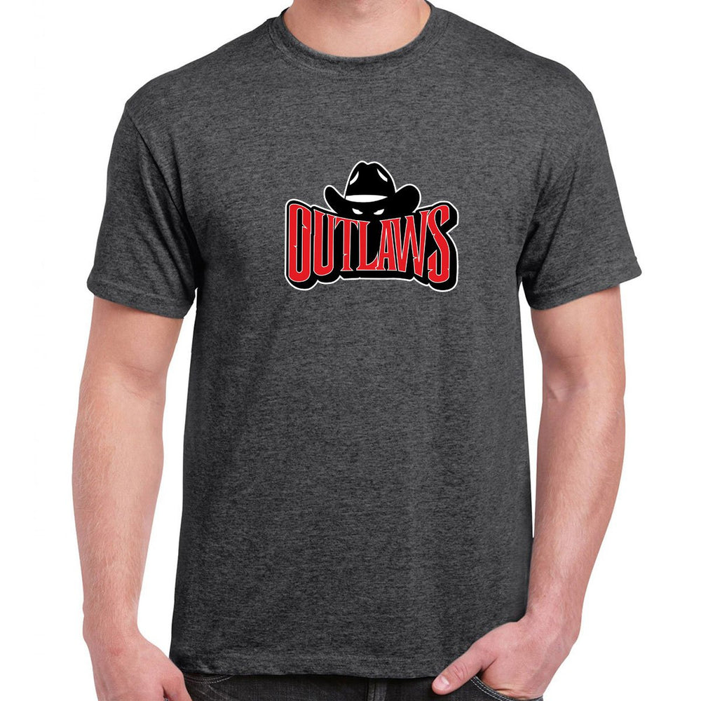 Adult/Unisex - Dark Heather - Outlaws Hat logo