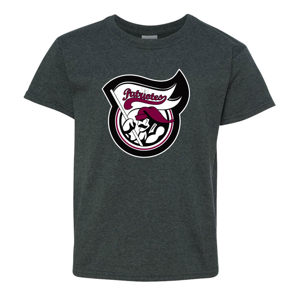 Dark Heather - Patriotes Sports logo