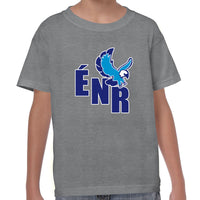 Graphite Heather - ÉNR Abbreviation logo