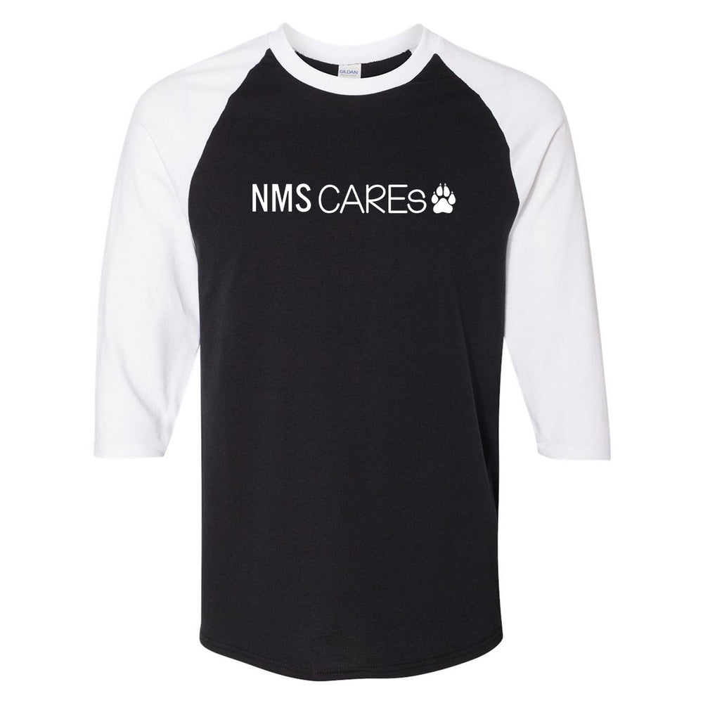 Black/White - NMS CAREs full front logo
