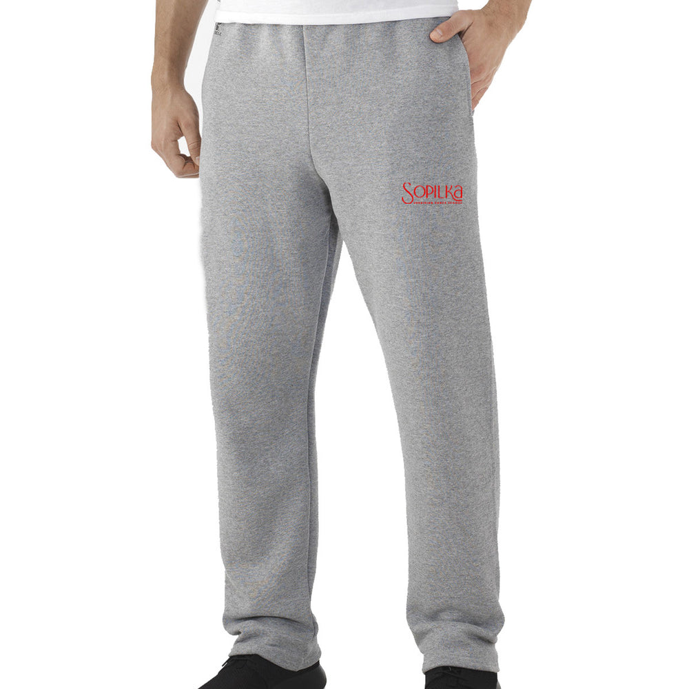 Oxford- Open Bottom Sweatpants (With Pockets)
