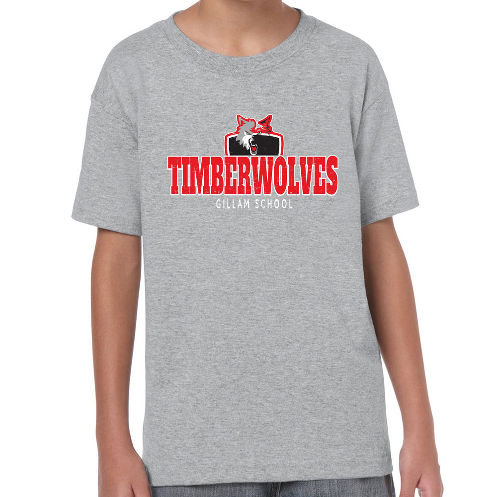 Sport Grey - Timberwolves Distressed logo
