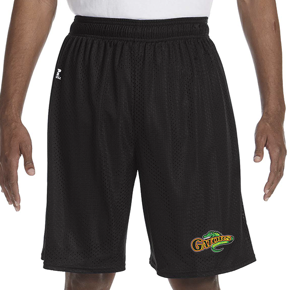 Russell Mesh Shorts 9" inseam - ADULT