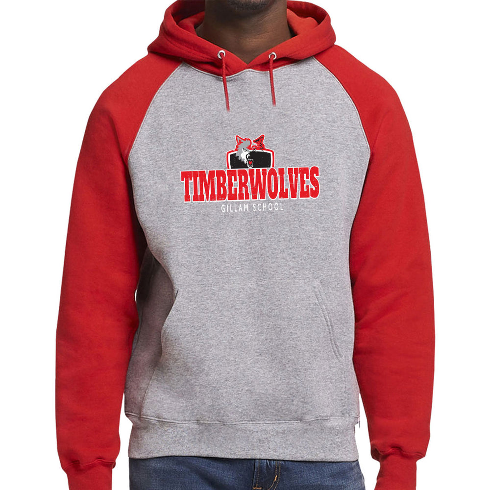 Oxford/True Red - Timberwolves Distressed