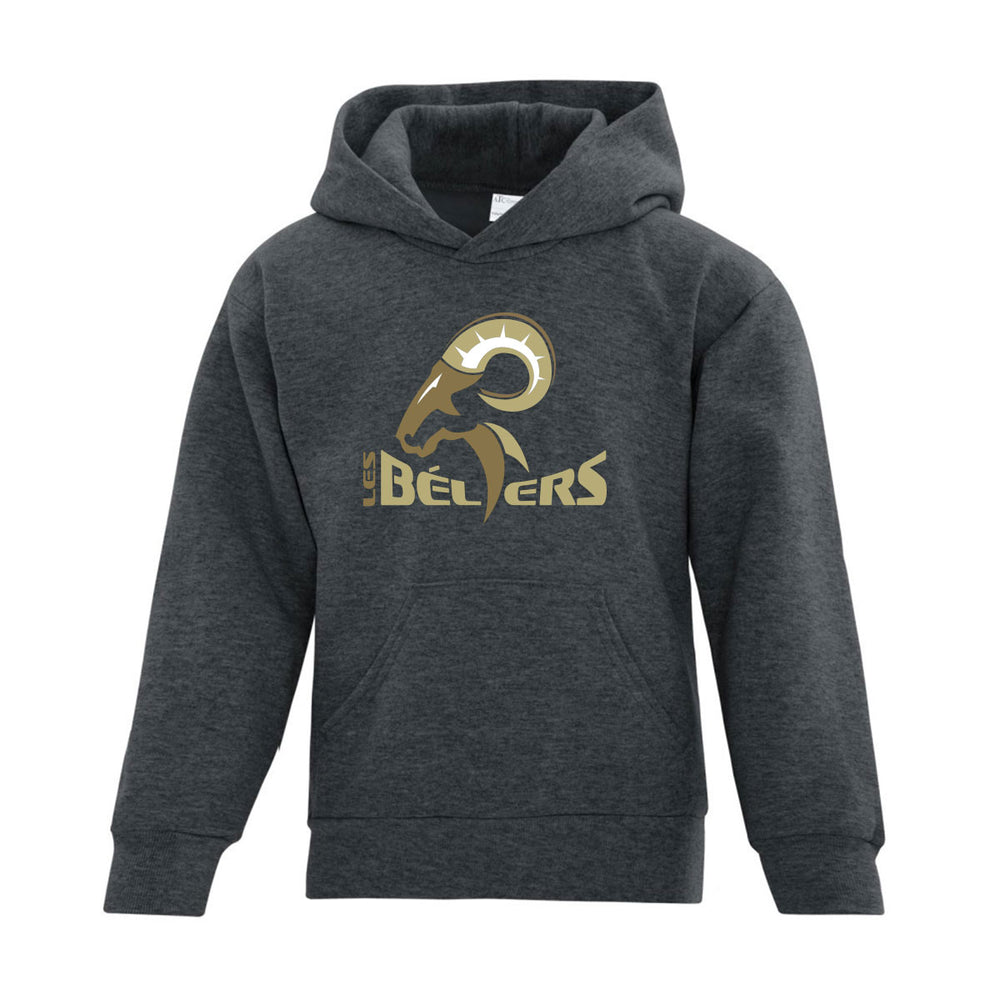 Dark Heather Grey - Les Béliers logo