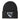 Cuff Toque - Black Heather
