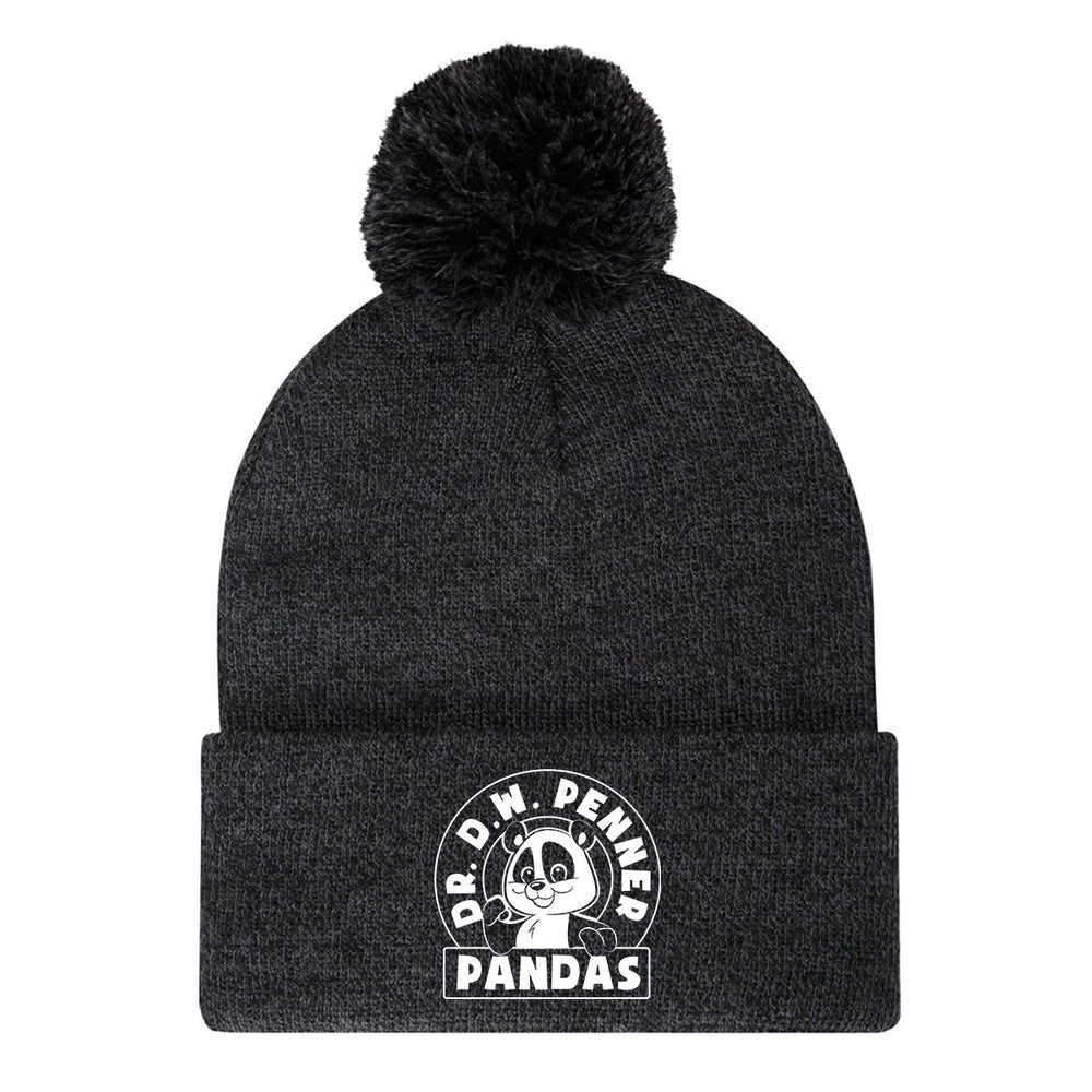 Pom Toque - Black Heather