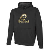 Adult Charcoal Heather - Les Béliers logo