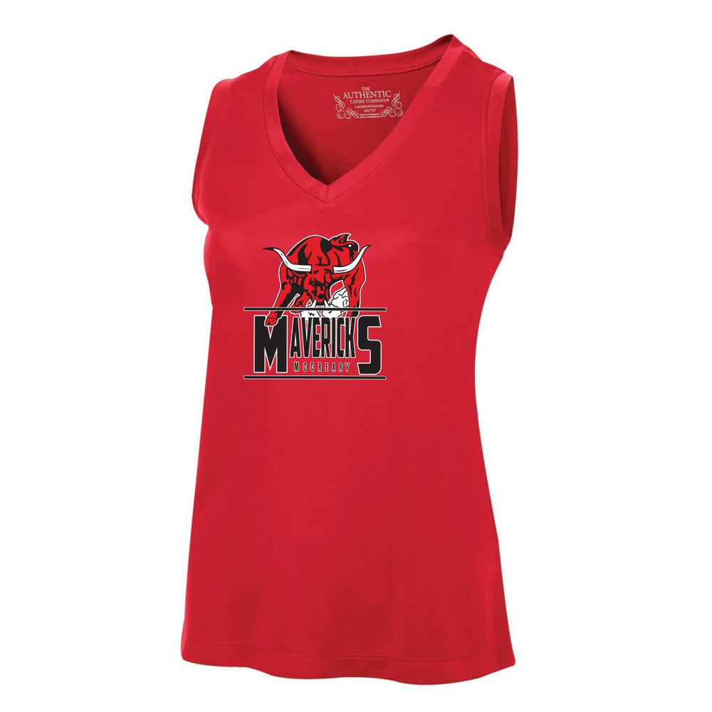 Ladies Sleeveless - True Red